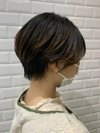 ショート appiis 柳田葵　横浜のヘアスタイル