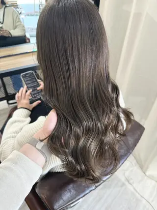 ロング 似合わせバランス得意 青野さくらのヘアスタイル
