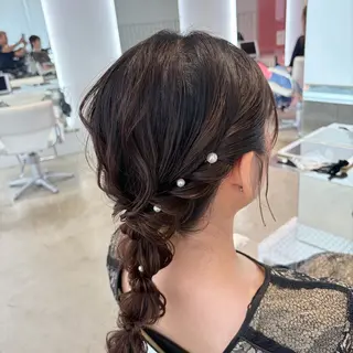 ヘアアレンジ 透明感🫶🏻今出 祐樹👍🏻のヘアスタイル