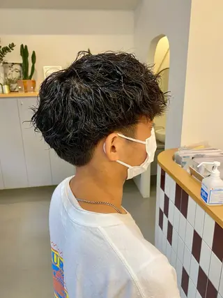 パーマ 石川 尚哉のヘアスタイル