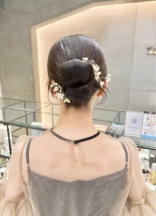 ヘアアレンジ 🎀ヘアセット透明感 /REINA🎀のヘアスタイル