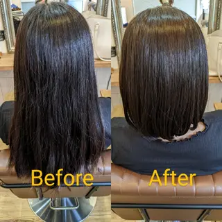ミディアム 【泉中央】CLASS 中村のヘアスタイル