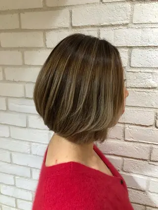 ミディアム カラー パーマ ヘアアレンジ メンズ キッズ ネイル マツエク・マツパ 新宿/髪質改善/ 美髪矯正✨浅江通友のヘアスタイル