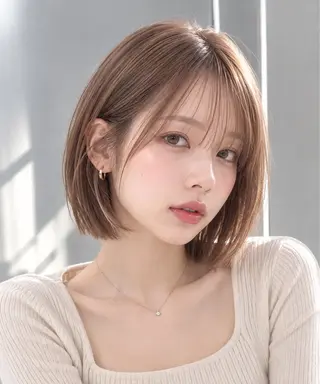 ショート HIDERO/渋谷/ 韓国/レイヤーカットのヘアスタイル