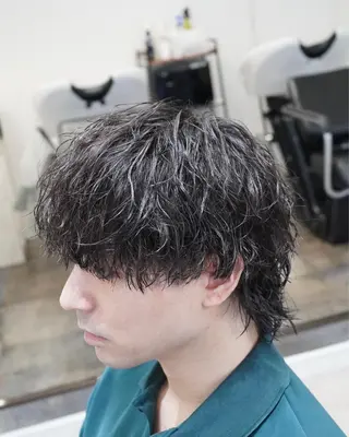 パーマ メンズ 町田No.1パーマ 特化✂︎小杉澪生のヘアスタイル