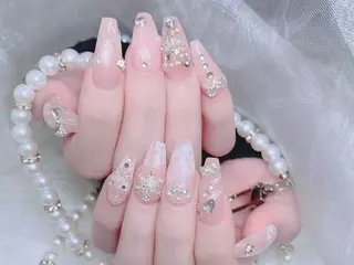 ネイル MoMoA Nail ネイル長さ出し専門店のネイルデザイン
