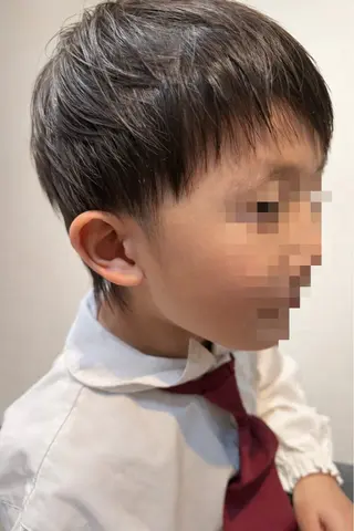 キッズ 堀岡 さやかのヘアスタイル