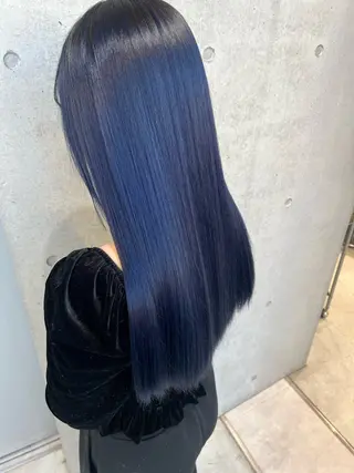 ロング カラー 冨山 一真のヘアスタイル