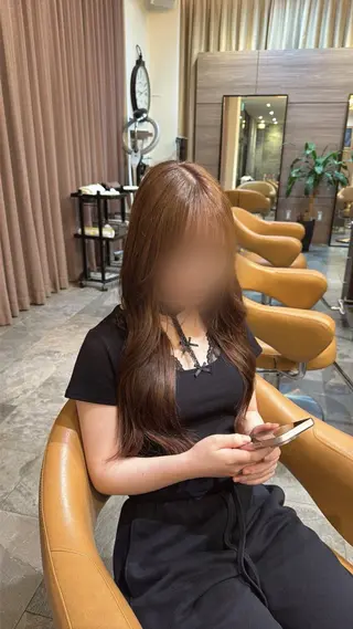 ロング カラー みこ ໒꒱⟡.·のヘアスタイル