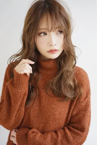 ロング カラー 千村 亮のヘアスタイル