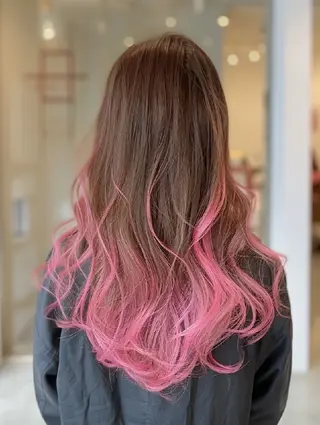 カラー 束感まつぱ🫧 なつき🫧のヘアスタイル