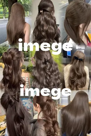 ロング TECHI/髪質改善 /透明感カラーのヘアスタイル