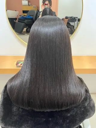 ロング 美髪矯正・髪質改善 【中村吉孝】のヘアスタイル