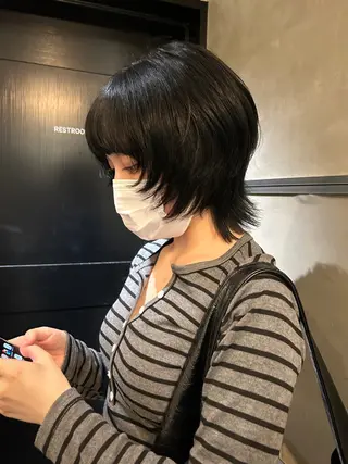 ミディアム カラー デザイン/アレンジ ❤︎イシイレイのヘアスタイル