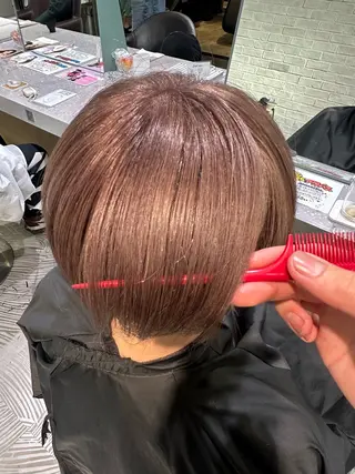 ミディアム メンズ✂️/髪質改善 ハイトーン/網野制流のヘアスタイル