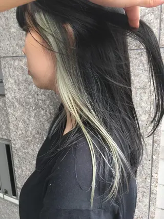 セミロング hair salonのヘアスタイル