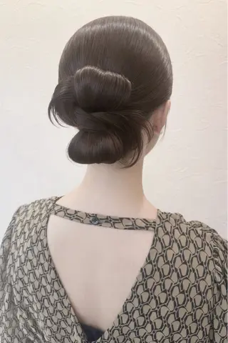 ロング ヘアアレンジ 髪質改善・艶髪カラー 🌷miku🌷のヘアスタイル