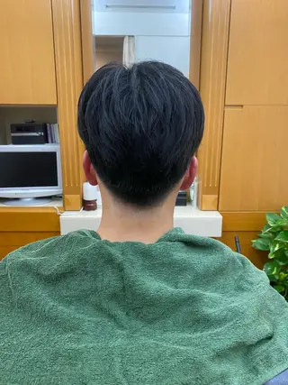 ショート メンズ 森　敦生👑 メンズカット＆パーマのヘアスタイル