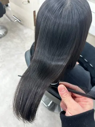 ロング 竹内 蓮のヘアスタイル