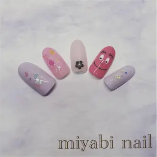 ネイル miyabi nail 桂川駅近くのネイルデザイン