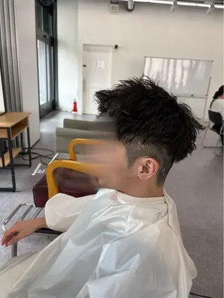 メンズ モデル募集✂️竹添 亜美のヘアスタイル