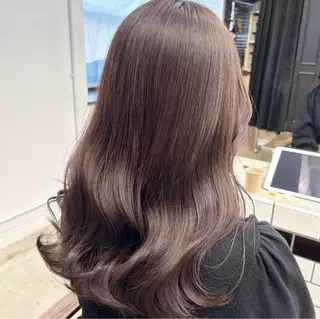 カラー 透明感カラー×艶髪 🍒Mihoのヘアスタイル