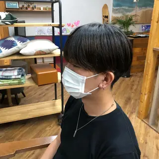 メンズ 中村 彪我のヘアスタイル