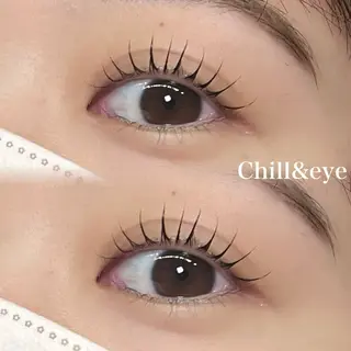 パーマ Chill&Eye 千葉駅前店のマツエク・マツパデザイン