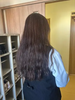 ロング パーマ 城山 歩のヘアスタイル