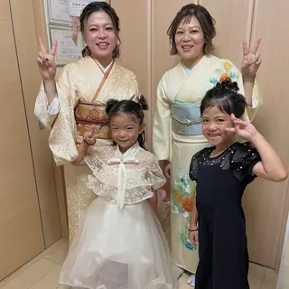 ヘアアレンジ 玉城 里奈のヘアスタイル