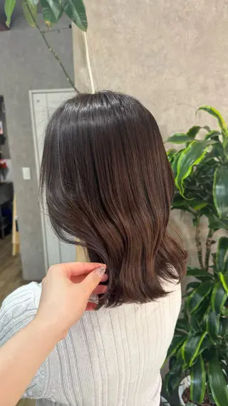 ミディアム . みおのヘアスタイル
