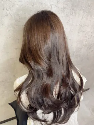 ロング KAEDE🎀 縮毛矯正&パーマ特化のヘアスタイル