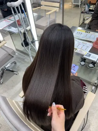 セミロング モテ♡hair 🎠🫧ERIのヘアスタイル
