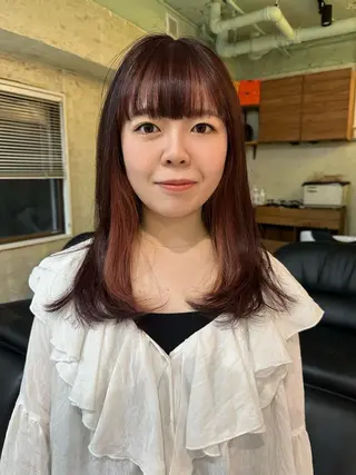 ロング カラー AR.MARA サトウヒカルのヘアスタイル