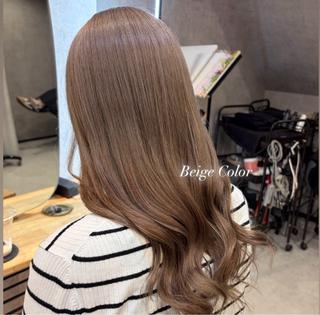 ロング カラー HAILEY/ 富田実桜のヘアスタイル