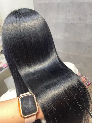 ロング カラー 愛　莉/兵庫・加古川 美容室/艶カラーのヘアスタイル