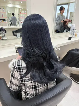 ミディアム カラー 💟RINNA 艶カラー💟のヘアスタイル