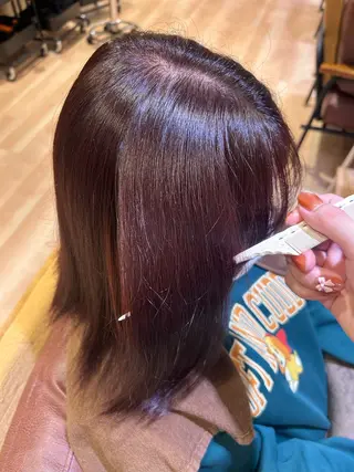 ミディアム カラー 🎀natsuki /ブリーチカラー🎀のヘアスタイル