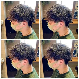 パーマ メンズ メンズパーマ特化 望月謙二郎のヘアスタイル