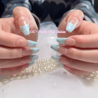 ネイル スカルプ・チップ 長さだし専門💎Yoのネイルデザイン