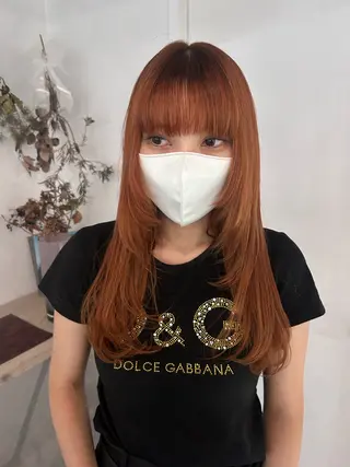 カラー かがやしづ ⭐️カラーモデルのヘアスタイル