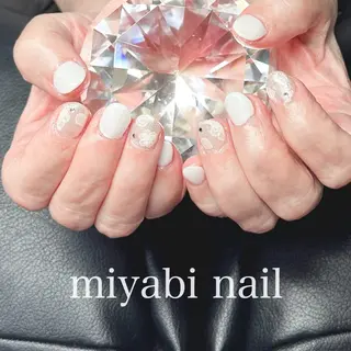 ネイル miyabi nail 桂川駅近くのネイルデザイン