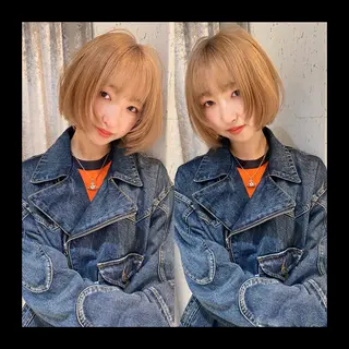 ショート カラー mai / linoah˚✧のヘアスタイル