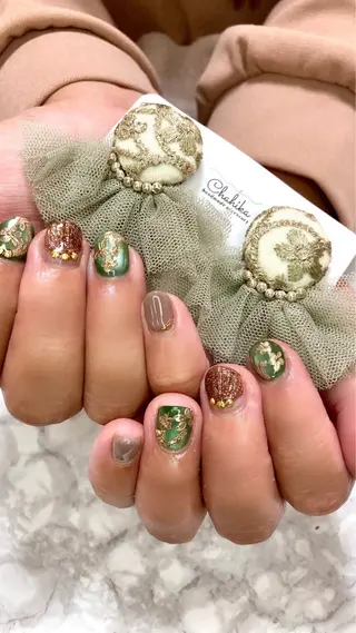 ネイル nail salon アルストロメリアのネイルデザイン