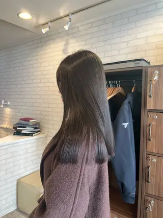 カラー 阿部 うららのヘアスタイル