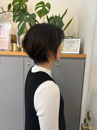 ショート en-te:am 井上茉保のヘアスタイル