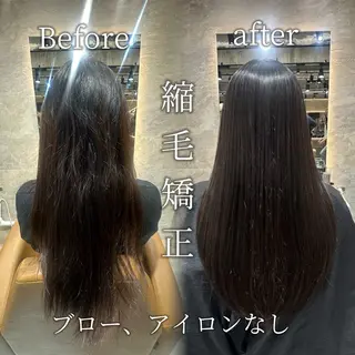 ロング ✨縮毛矯正/大人 カラー/芦川優磨のヘアスタイル