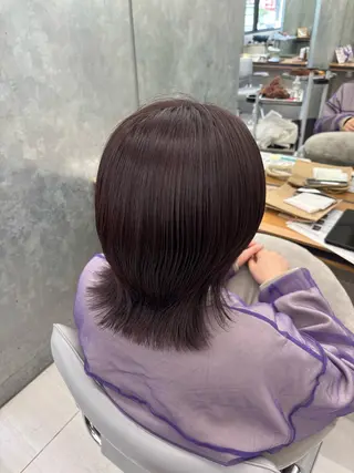 ミディアム 🍒BASSA池袋 🍋momo🍒のヘアスタイル