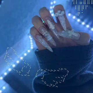ネイル ユカ𖤐y2k/ 堺筋本町/心斎橋のネイルデザイン