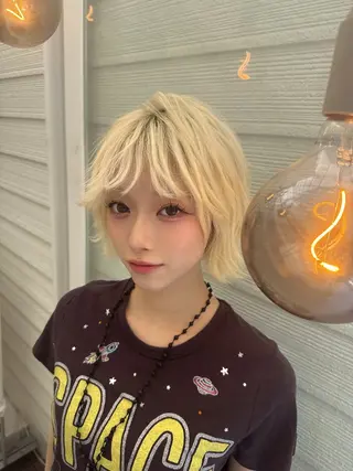 ショート カラー 💎透明感カラー特化 💎TAISEIのヘアスタイル